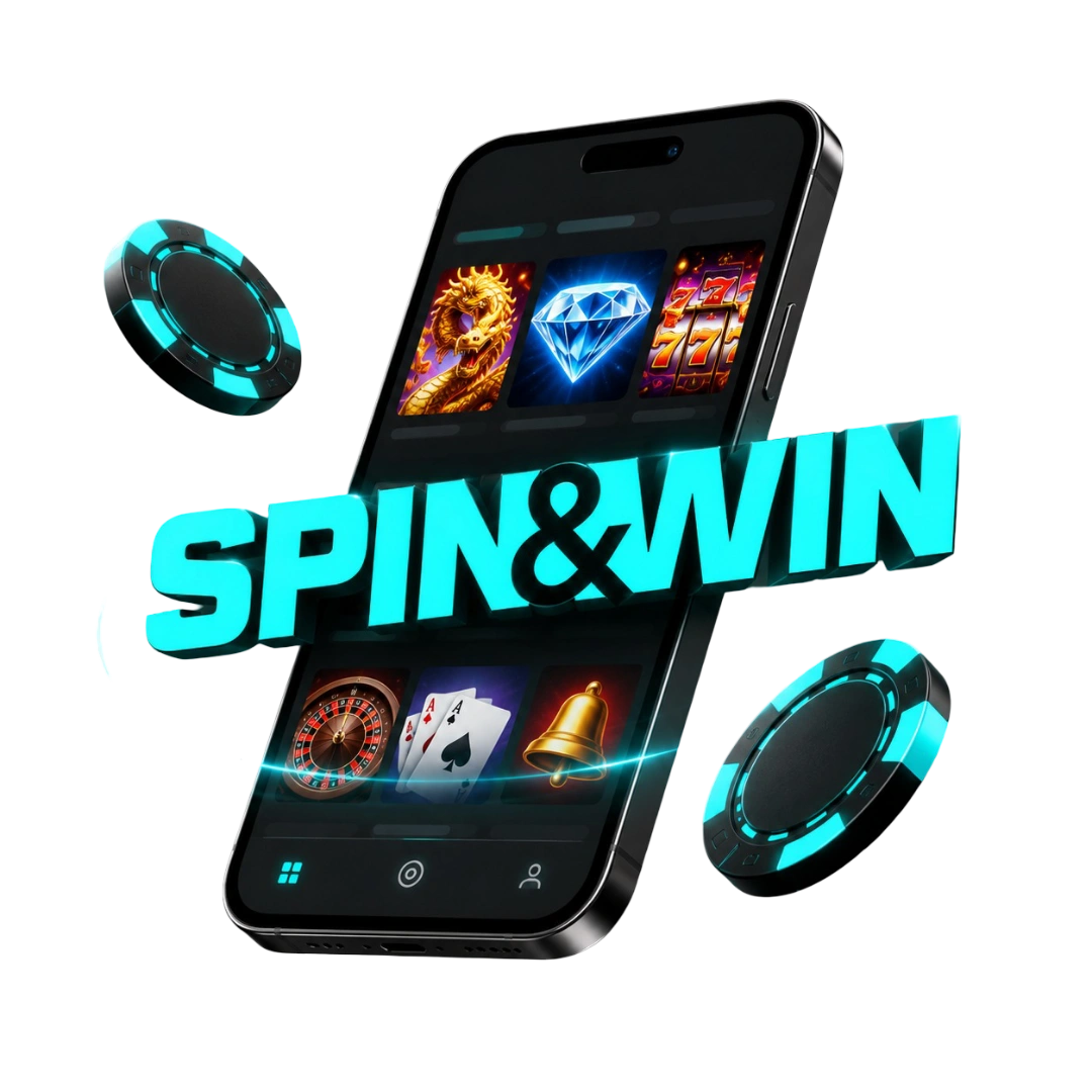  Bonuses Spin And Win Casino Mobile App  Hero